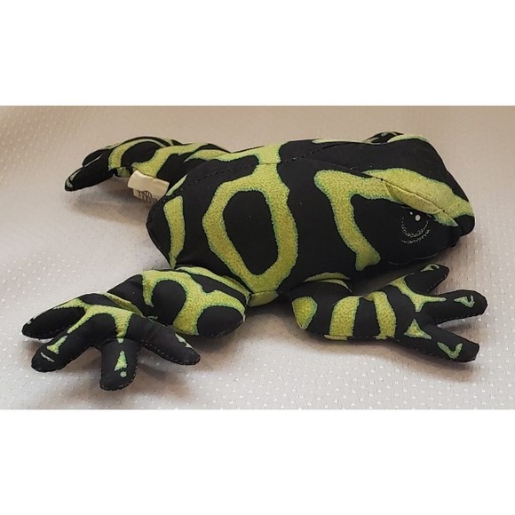 Vintage 1990 Weighted Determind Productions Dart Frog Plush - Picture 4 of 10